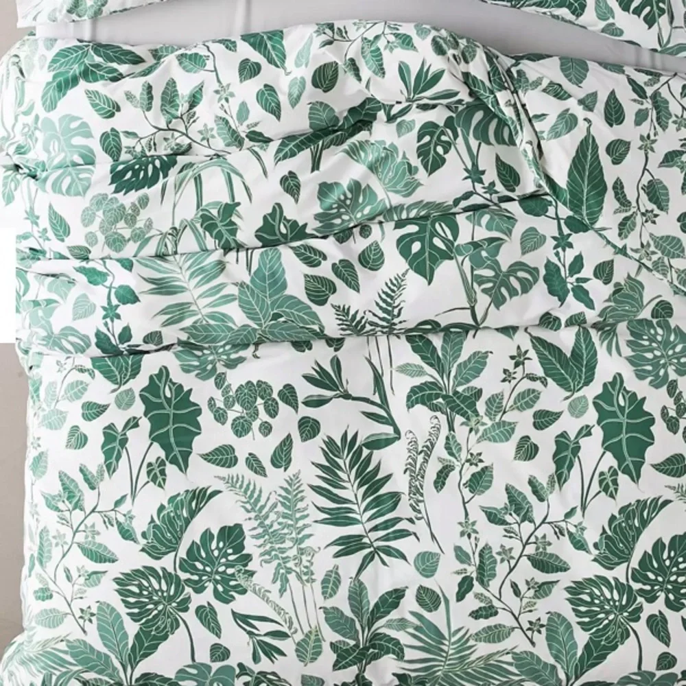 Urban outfitters greenery twin duvet new out of package